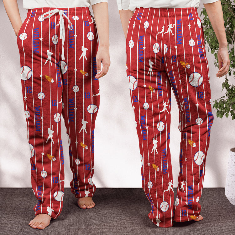 Custom-Name-&-Number-For-Baseball,-Softball,-Soccer,-Football,-Basketball,-Hockey-Lover-Personalized-Pajamas2