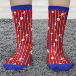 Custom-Name-&-Number-For-Baseball,-Softball,-Soccer,-Football,-Basketball,-Hockey-Lover-Personalized-Socks-4
