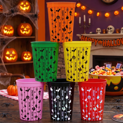 Custom Name Spooky Halloween Family, Office Party - Personalized Cups