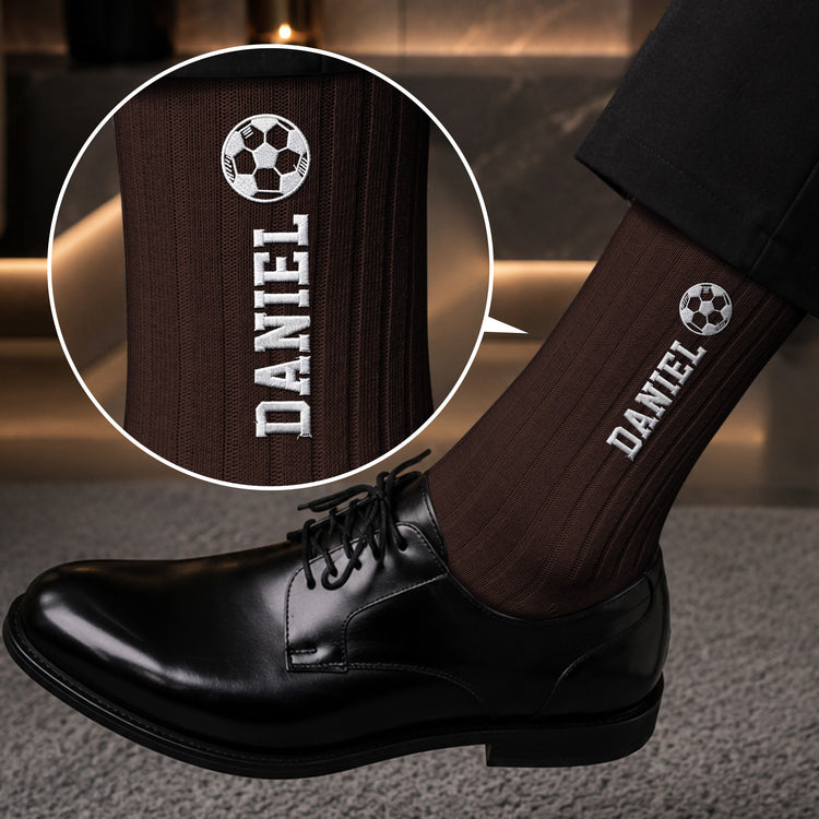 Custom-Name-&-Sport,-Baseball,-Soccer,-Basketball-Football--Personalized-Socks-2