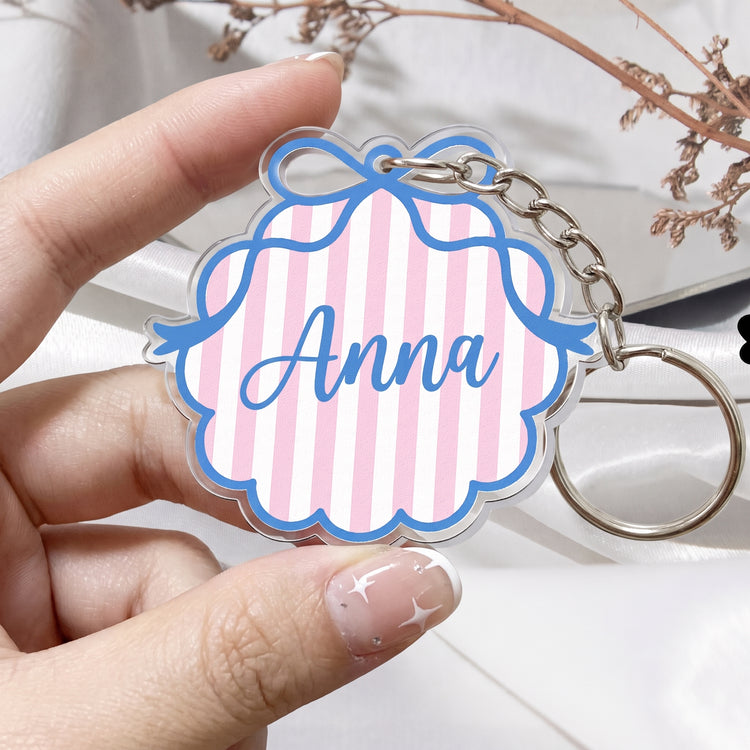 Custom-Name-Striped-Pattern-Back-To-School-Gifts-Personalized-Keychain4