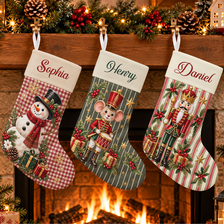 Custom-Name-Striped-Pattern-Christmas-Holiday-Character-Personalized-Stocking-1