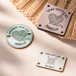 Custom-Name-&-Symbol,--Stitch-On-Label-Gift-For-Craft-Women,-Girl-Personalized-Leather-Buttons-3