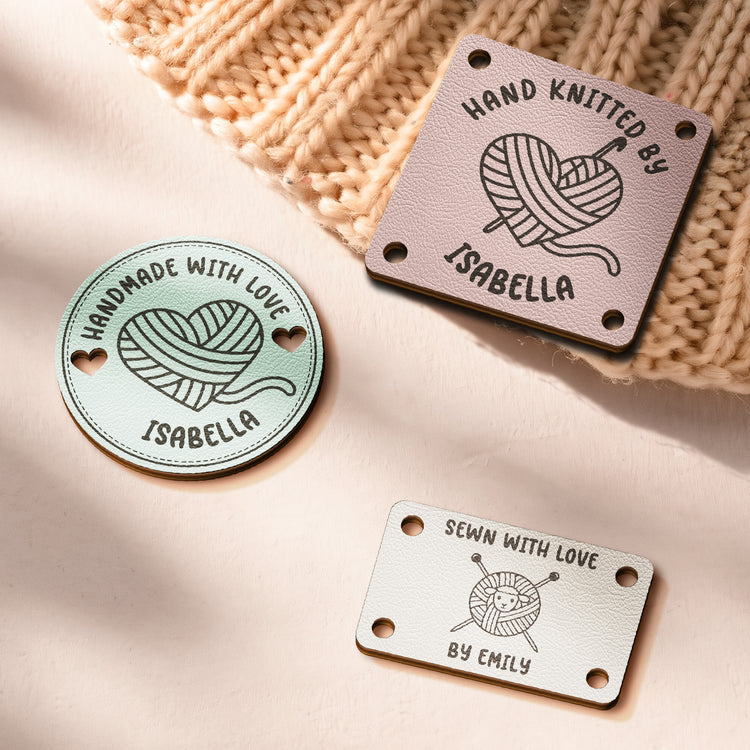 Custom-Name-&-Symbol,--Stitch-On-Label-Gift-For-Craft-Women,-Girl-Personalized-Leather-Buttons-3