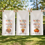 Custom-Name-Thanksgiving-Hostess-Gift,-Friendsgiving-Gift-Ideas,-Kitchen-Decor-Personalized-Kitchen-Towel