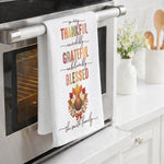Custom-Name-Thanksgiving-Hostess-Gift,-Friendsgiving-Gift-Ideas,-Kitchen-Decor-Personalized-Kitchen-Towel