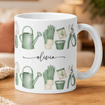 Custom-Name-Watercolor-Style-Gardening-Mug-Personalized-Mug-2