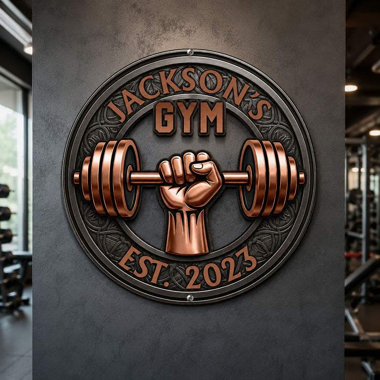 Custom-Name,-Year-,--Weightlifting-Wall-Art,-Workout-Room-Decor-Gift-For-Gym-Lovers-Personalized-Metal-Sign-1