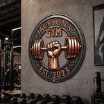 Custom-Name,-Year-,--Weightlifting-Wall-Art,-Workout-Room-Decor-Gift-For-Gym-Lovers-Personalized-Metal-Sign-2