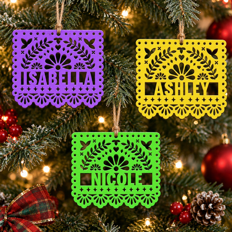 Custom-Papel-Picado-Ornament-Gift-For-Family-Mom-Dad--Personalized-Ornament-2