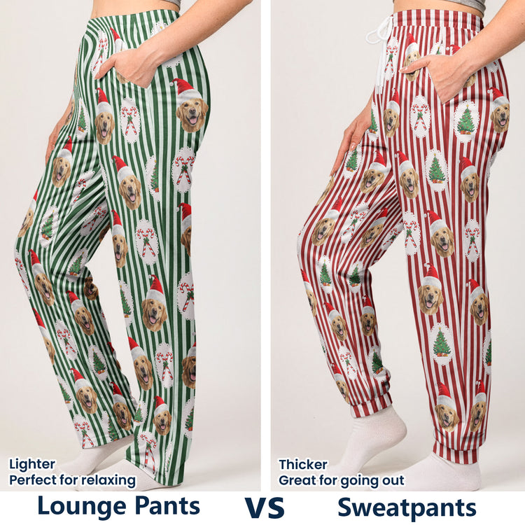 Custom-Pet-Face,-Christmas-Gift,-Holiday-Gift,-Outfit-Cozy-Nightwear-For-Pet-Lover,-Dog-Lover,-Cat-Lover-Personalized-Lounge-Pants,-Sweatpants-6