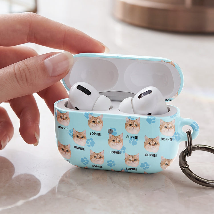 Custom-Pet-Face,-Dog,-Cat'S-Face-Gift-For-Pet-Lovers,-Pet-Owners,-Dog-Lovers-Personalized-Protective-Case-For-AirPods-3