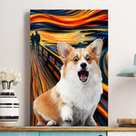 Custom-Pet,-Family,-Friend-Photo-Funny-Scream-Halloween-Art-Personalized-Poster-3