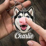 Custom-Pet-Funny-Face-&-Name-Squishy-Nose-Personalized-Keychain-2