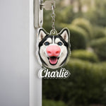 Custom-Pet-Funny-Face-&-Name-Squishy-Nose-Personalized-Keychain-3