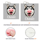 Custom-Pet-Funny-Face-&-Name-Squishy-Nose-Personalized-Keychain-4