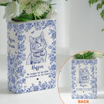 Custom-Pet-Photo-Ceramic-Book-Vase-Memorial-Gifts-Sketch-Art-Personalized-Vase-3