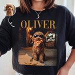 Custom-Pet-Photo-Funny-Meme-Gift-For-Pet-Lovers-Vintage-Graphic-Tee-Personalized-Shirt-1