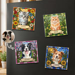 Custom-Pet-Photo-Stained-Glass-Style-Art-Pet-Lovers-Pet-Loss-Gifts-Personalized-Magnet-1