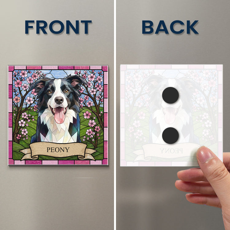 Custom-Pet-Photo-Stained-Glass-Style-Art-Pet-Lovers-Pet-Loss-Gifts-Personalized-Magnet-4