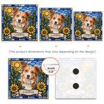 Custom-Pet-Photo-Stained-Glass-Style-Art-Pet-Lovers-Pet-Loss-Gifts-Personalized-Magnet-5