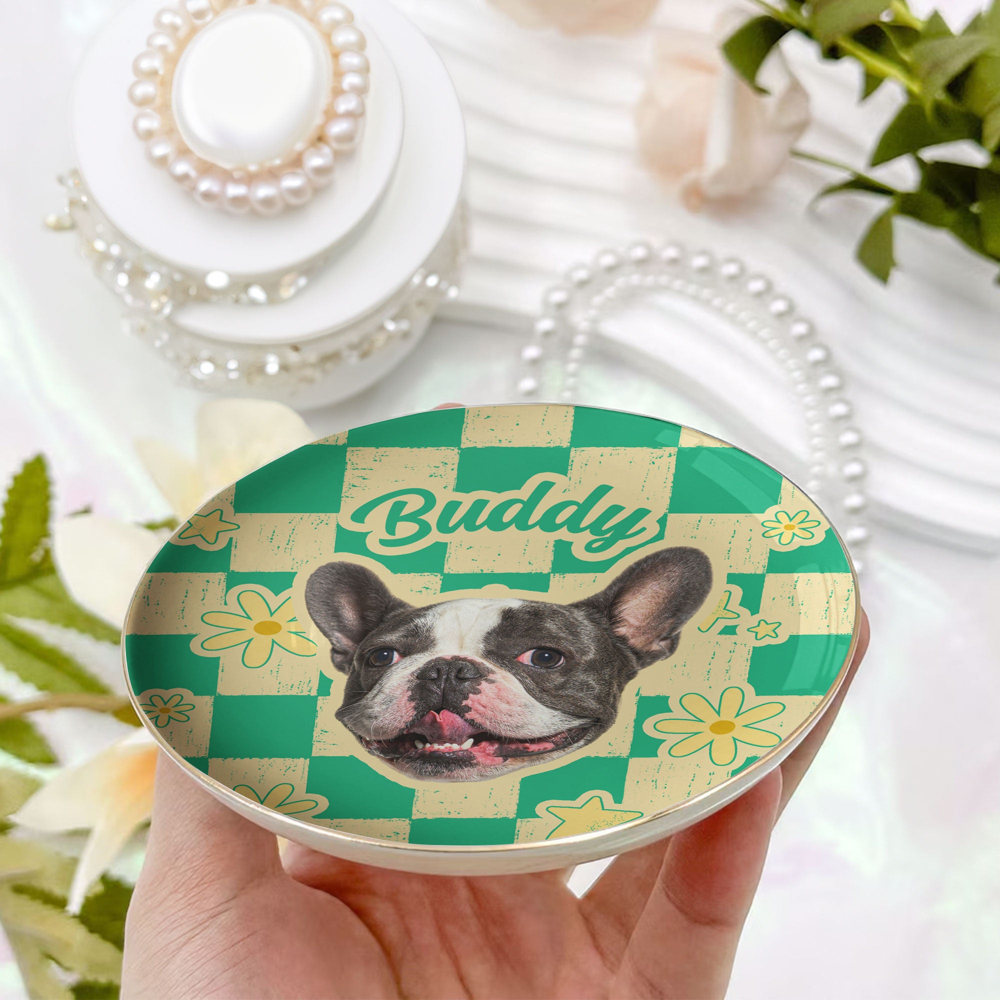 Custom-Pet-Photo-Vintage-Trinket-Tray-For-Dog-Mom,-Cat-Mom-Personalized-Jewelry-Dish-4