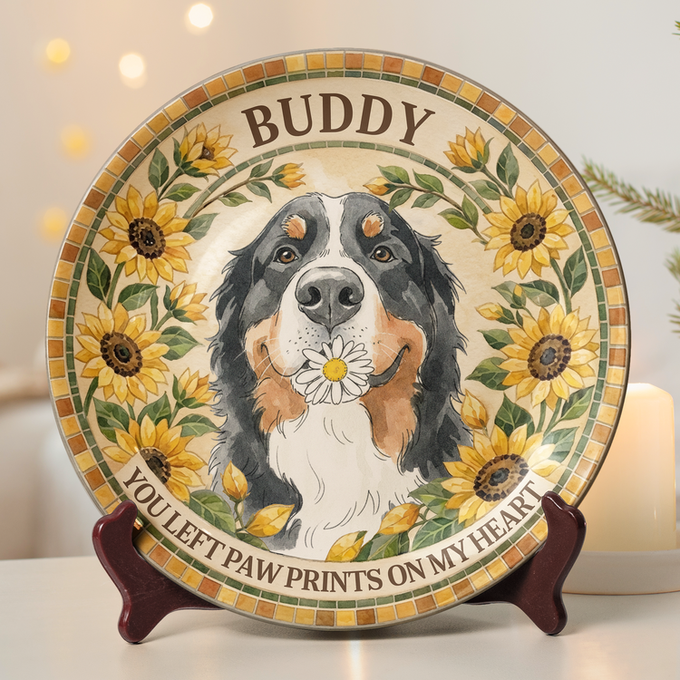 Custom-Pet-Photo-Watercolor-Memorial-Ceramic-Plate-Personalized-Plate2