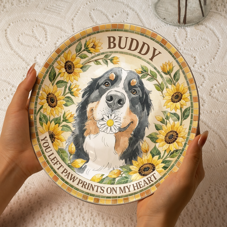 Custom-Pet-Photo-Watercolor-Memorial-Ceramic-Plate-Personalized-Plate4