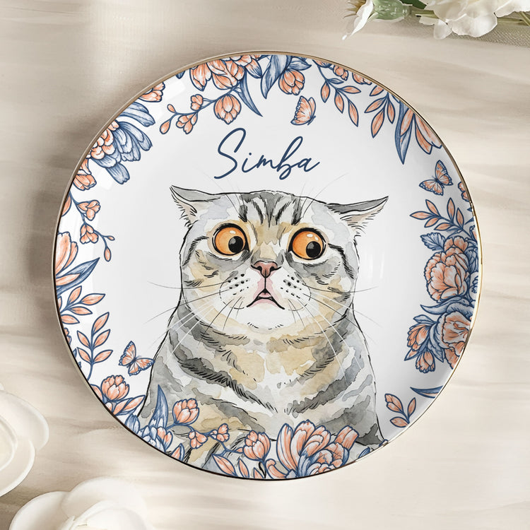 Custom-Pet-Photo-Watercolor-New-Version-Gifts-For-Dog-Mom-Cat-Mom-Personalized-Jewelry-Dish-2