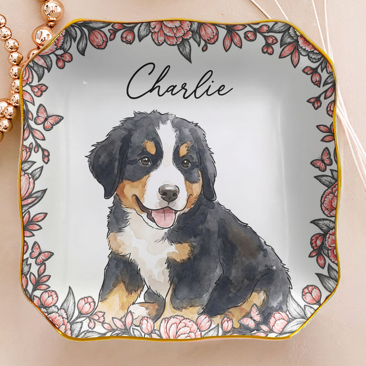 Custom-Pet-Photo-Watercolor-New-Version-Gifts-For-Dog-Mom-Cat-Mom-Personalized-Jewelry-Dish-5