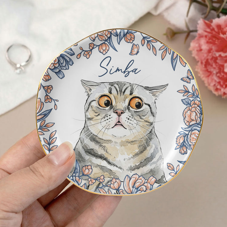 Custom-Pet-Photo-Watercolor-New-Version-Gifts-For-Dog-Mom-Cat-Mom-Personalized-Jewelry-Dish-7
