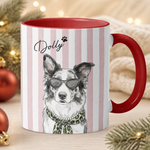 Custom-Pet-Photo-Watercolor-Striped-Patterns-New-Version-Pet-Lovers-Gifts-Personalized-Mug-2