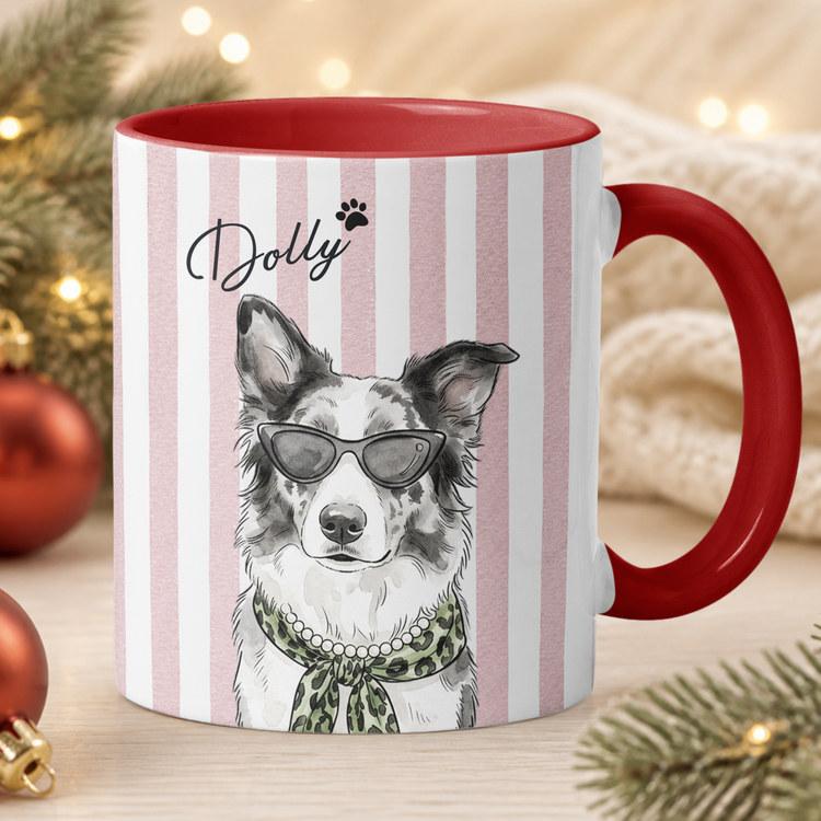 Custom-Pet-Photo-Watercolor-Striped-Patterns-New-Version-Pet-Lovers-Gifts-Personalized-Mug-2