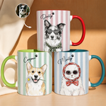 Custom-Pet-Photo-Watercolor-Striped-Patterns-New-Version-Pet-Lovers-Gifts-Personalized-Mug-6
