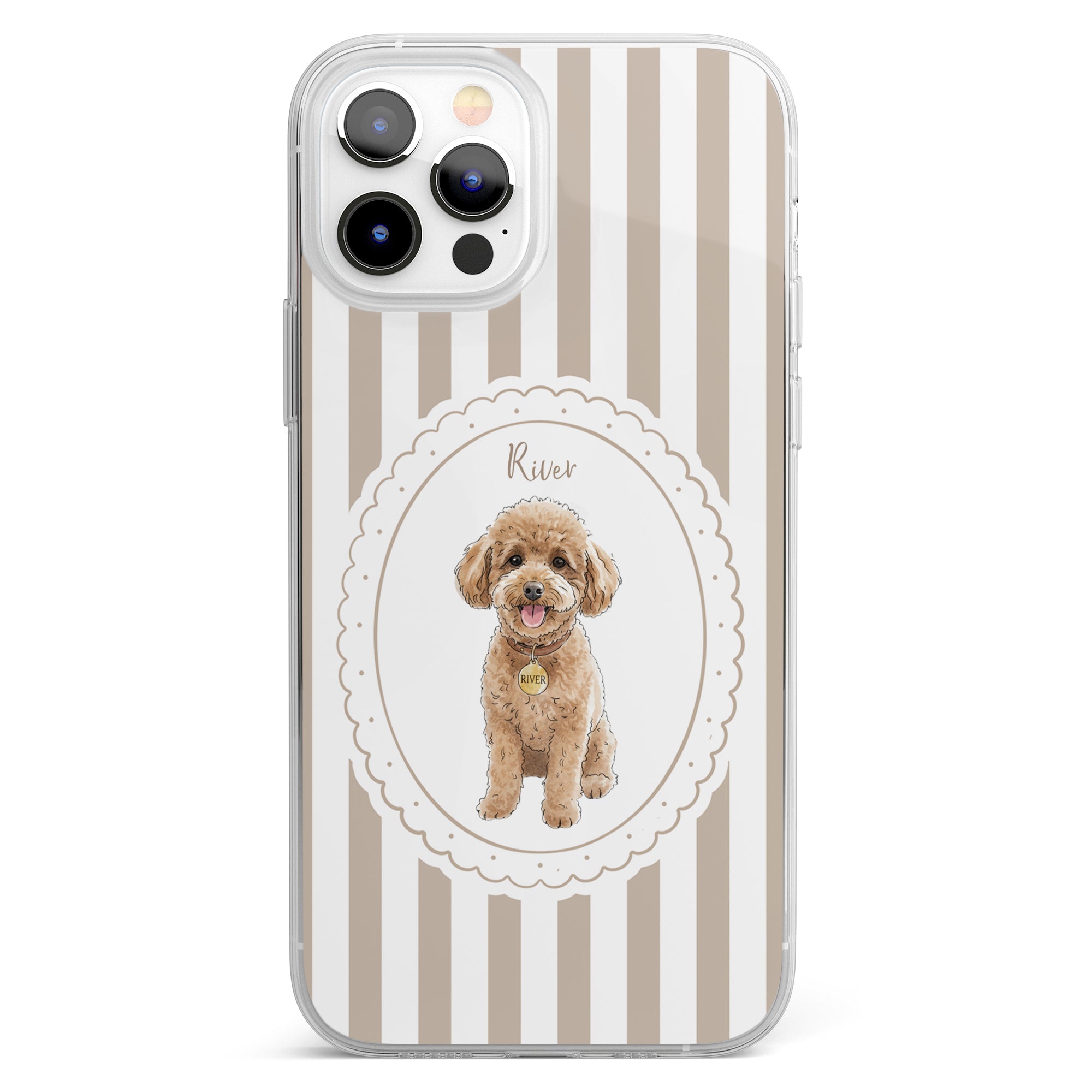Custom-Pet-Portrai-Watercolor-Striped-Pattern-Personalized-Phone-Case-1