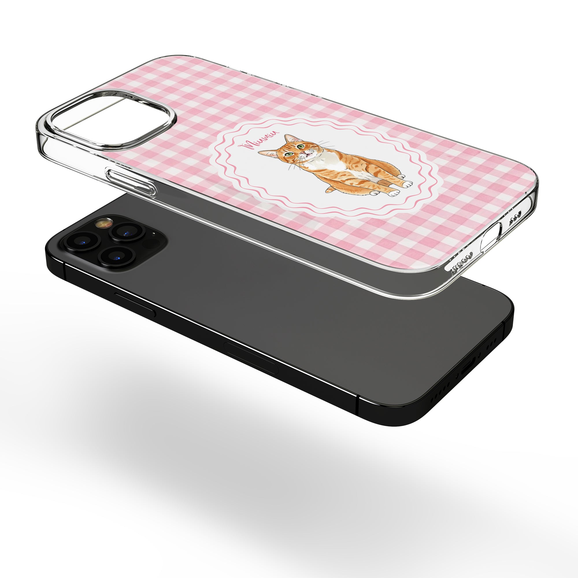 Custom-Pet-Portrai-Watercolor-Striped-Pattern-Personalized-Phone-Case-6