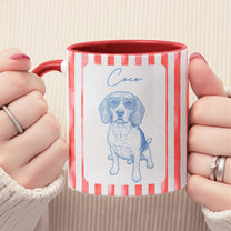 Custom-Pet-Portraied-Sketch-Line-Art-Striped-Pattern-Personalized-Mug-2