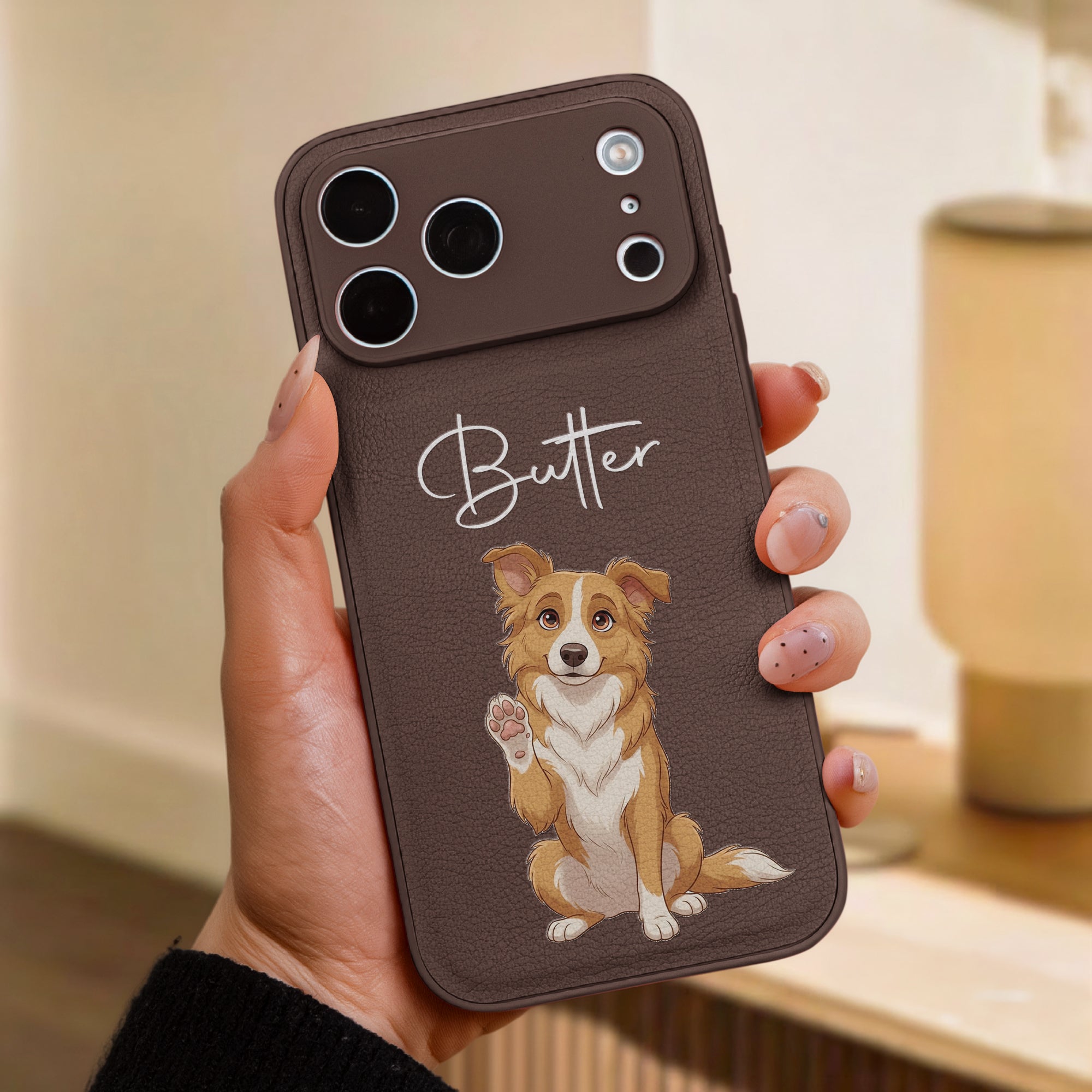 Custom-Pet-Portrait-Cartoon-2D-Style-Gift-For-Pet-Lovers-Personalized-Phone-Case-3