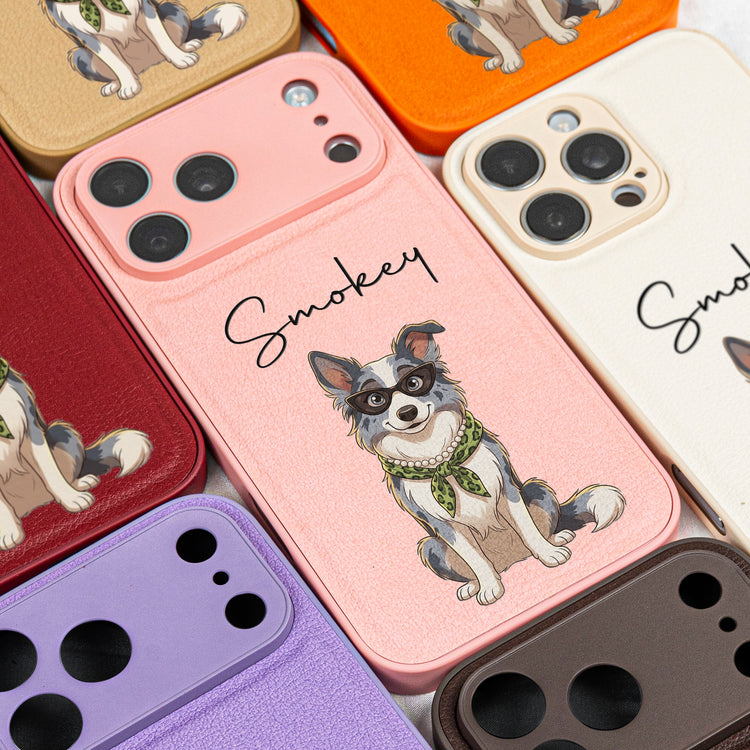 Custom-Pet-Portrait-Cartoon-2D-Style-Gift-For-Pet-Lovers-Personalized-Phone-Case-5