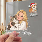 Custom-Pet-Portrait-Cartoon-Art-Gift-For-Pet-Lovers--Personalized-Magnet-4