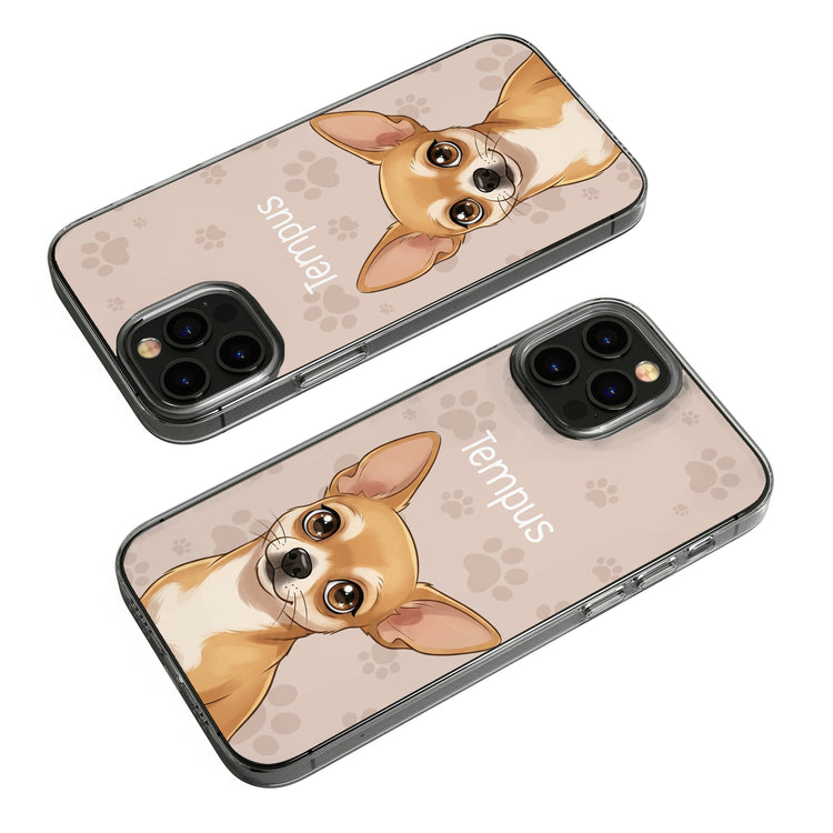 Custom-Pet-Portrait-Cartoon-Art-Gift-For-Pet-Lovers-Personalized-Phone-Case-7