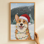 Custom-Pet-Portrait-Cartoon-Art-Gift-For-Pet-Lovers-Wall-Decor-Personalized-Poster-5