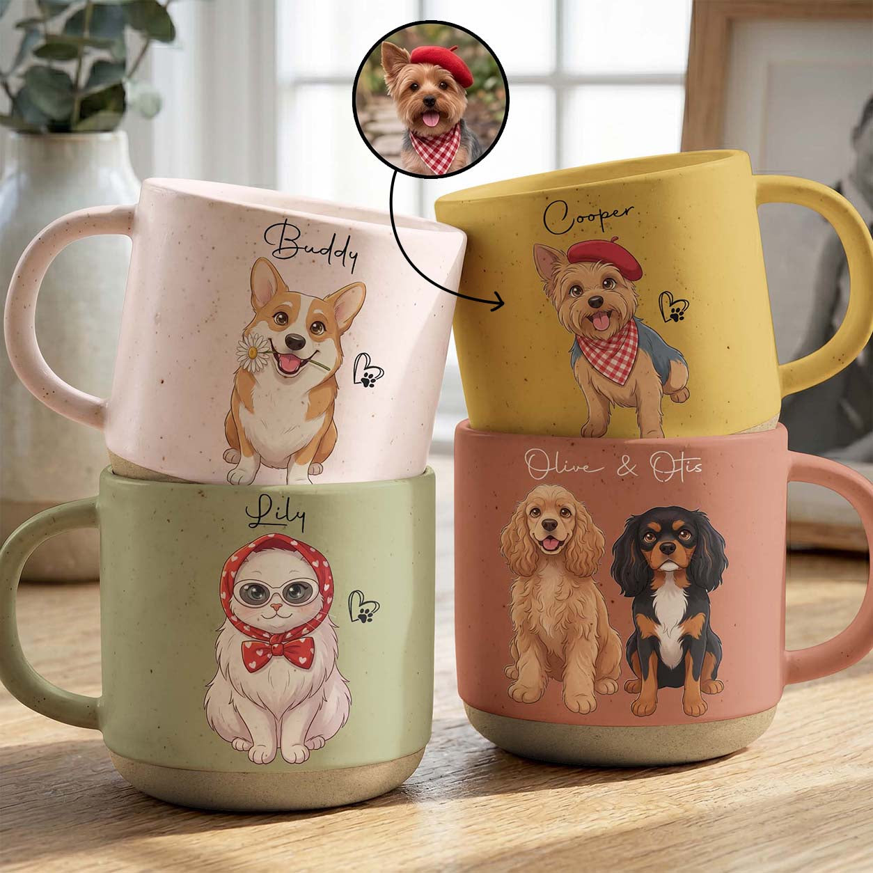 Custom-Pet-Portrait-Cartoon-Art-Style-Gifts-For-Pet-Lovers-Personalized-Mug1