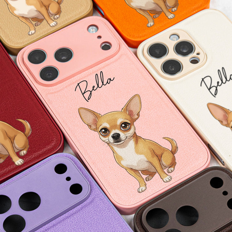 Custom-Pet-Portrait-Cartoon-Style-Art-New-Version-Personalized-Phone-Case-4