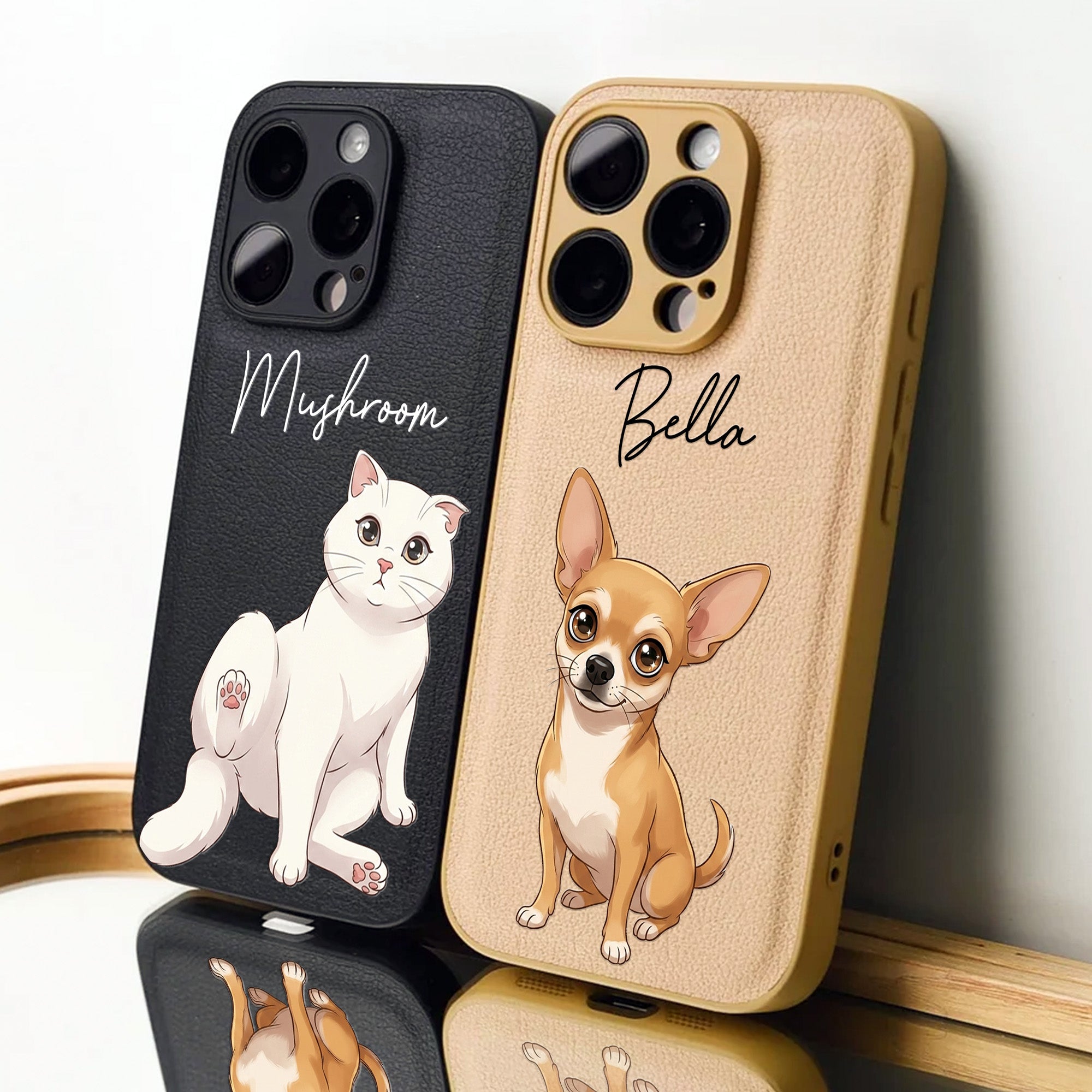 Custom-Pet-Portrait-Cartoon-Style-Art-New-Version-Personalized-Phone-Case-5