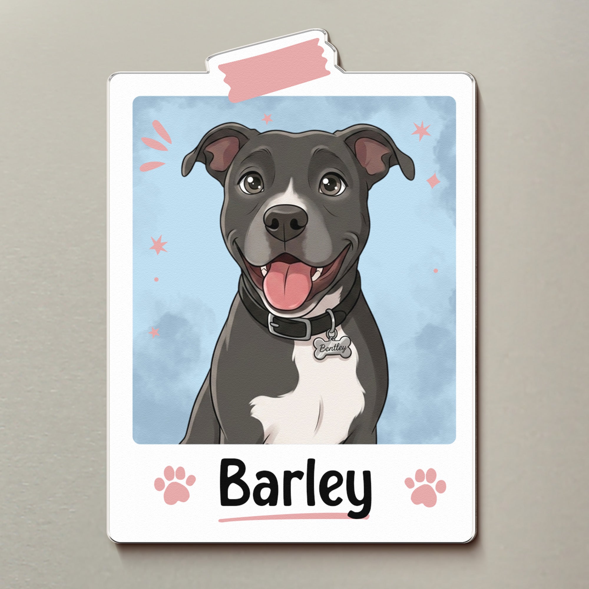 Custom-Pet-Portrait-Cartoon-Style-Colorful-Personalized-Magnet-3