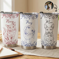 Custom-Pet-Portrait-Cup-Gift-For-Dog-Lover-Cat-Lover-Personalized-Tumbler-Cup-1