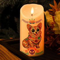 Custom-Pet-Portrait-Day-Of-The-Dead-Mexican-Hispanic-Style--Personalized-Candles-2