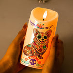 Custom-Pet-Portrait-Day-Of-The-Dead-Mexican-Hispanic-Style--Personalized-Candles-3