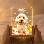 Custom-Pet-Portrait-Floral-Memorial-Gift-For-Pet-Owners-Personalized-Night-Light-2